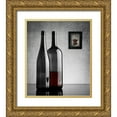 thumbnail image 1 of Brave, Greg 12x13 Gold Ornate Wood Framed with Double Matting Museum Art Print Titled - Half Full, 1 of 4