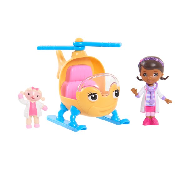 Doc Mcstuffins Toy Hospital Vehicle Set Doc and Rhonda