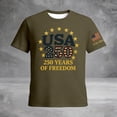 thumbnail image 2 of CHENge 250th Anniversary USA Shirt - 250 Years America Anniversary 250th Independence Day Freedom T-Shirt, 2 of 3