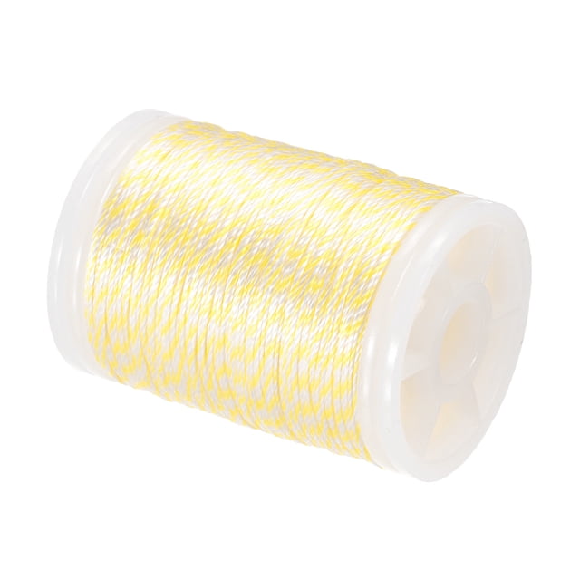 Uxcell Archery Bow String Serving Thread Bowstring Thread for Compound and Recurve Bows Yellow/White
