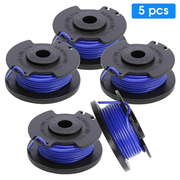 Replacement Spools for Ryobi .o65 Auto Feed Line Spools Trimmer Edger Accessory 5-Pack AC14RL5