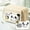 Beige, variant on TOPRenddon Large Capacity Pencil Case - 9 Compartment Pouch with Stickers (Holds 80 Pens) - Cute Canvas Pencil Box