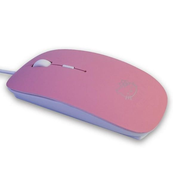 Cute Cartoon Pink Wireless Computer Mouse Mini Gift Mause 1600dpi Pc Mouse Wired 2.4ghz Usb Optical Laptop Mice For Girl Mice Trackballs