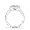 thumbnail image 3 of Nerra Jewel 1.8 Ct Lab Diamond Round Cut Wedding Rings - 14K White Gold Plated Rings - Engagement Wedding Prong Rings for Women's - Daily Wear Fine Rings - Unique Valentine's Day Gifts, 3 of 3