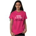 thumbnail image 4 of Funny Sarcastic Hunting Hunters Joke Women's Plus Size Graphic Tee Brisco Brands 5X, 4 of 5