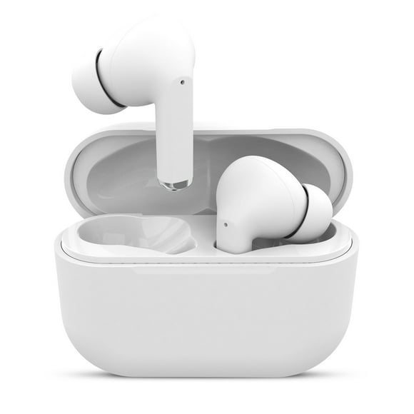 Naztech Écouteurs Sans Fil White Xpods Pro True avec Boîtier de Charge Sans Fil