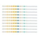 thumbnail image 4 of Tiras de prueba de cetonas prueba de glucosa en sangre fácil de operar alta eficiencia 100 unidades tira reactiva de orina multifuncional ligera para uso doméstico Fugacal Otros, 4 of 8