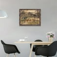 thumbnail image 3 of Farmhouse Deer Canvas Wall Art Country Wildlife Elk Rustic Old Barn Truck Wall Decor Vintage Deer Painting Picture Prints Framed Modern Artwork for Home Living Room Bedroom Bathroom 16"x12", 3 of 6