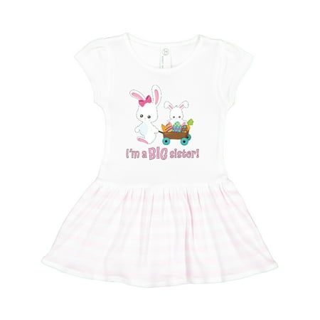 

Inktastic I m a Big Sister! Gift Toddler Girl Dress