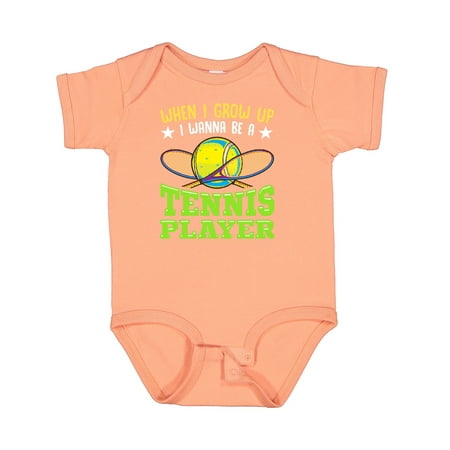 

Inktastic Future Tennis Player Baby Gift Boys or Girls Baby Bodysuit