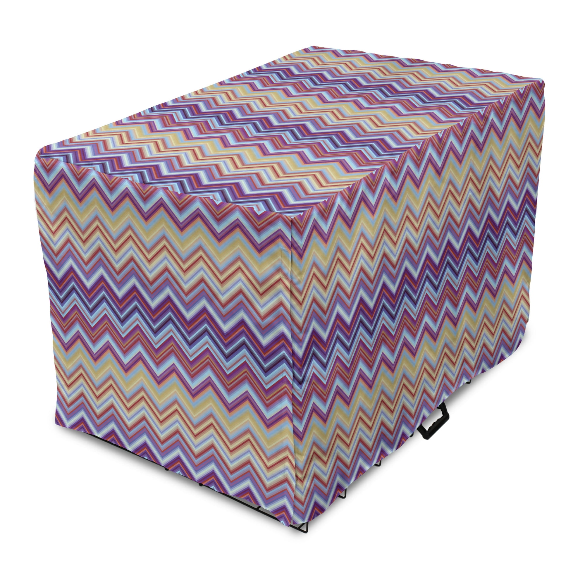 Curated visual reference: Chevron Dog Crate Cover Chevron From Small Strikes Horizontal Stripes Photo Inspiration