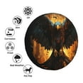 thumbnail image 4 of Logiee Cool Black Eagle Print Spare Tire Cover, Universal Wheel Protectors,Waterproof Dust-Proof UV Sun Wheel Tire Cover,Fit for SUV, RV, Travel Trailer, Truck-16 inch, 4 of 6