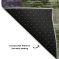 thumbnail image 5 of Addison Rugs Mayfield Premium Machine Washable Transitional Abstract Green Rectangle Rug, 3' x 5', 5 of 6