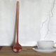 thumbnail image 3 of 5 piezas de cucharas de sopa largas, cucharas de arroz de madera natural con cabeza redonda, mango fino, sopa, 3 of 5