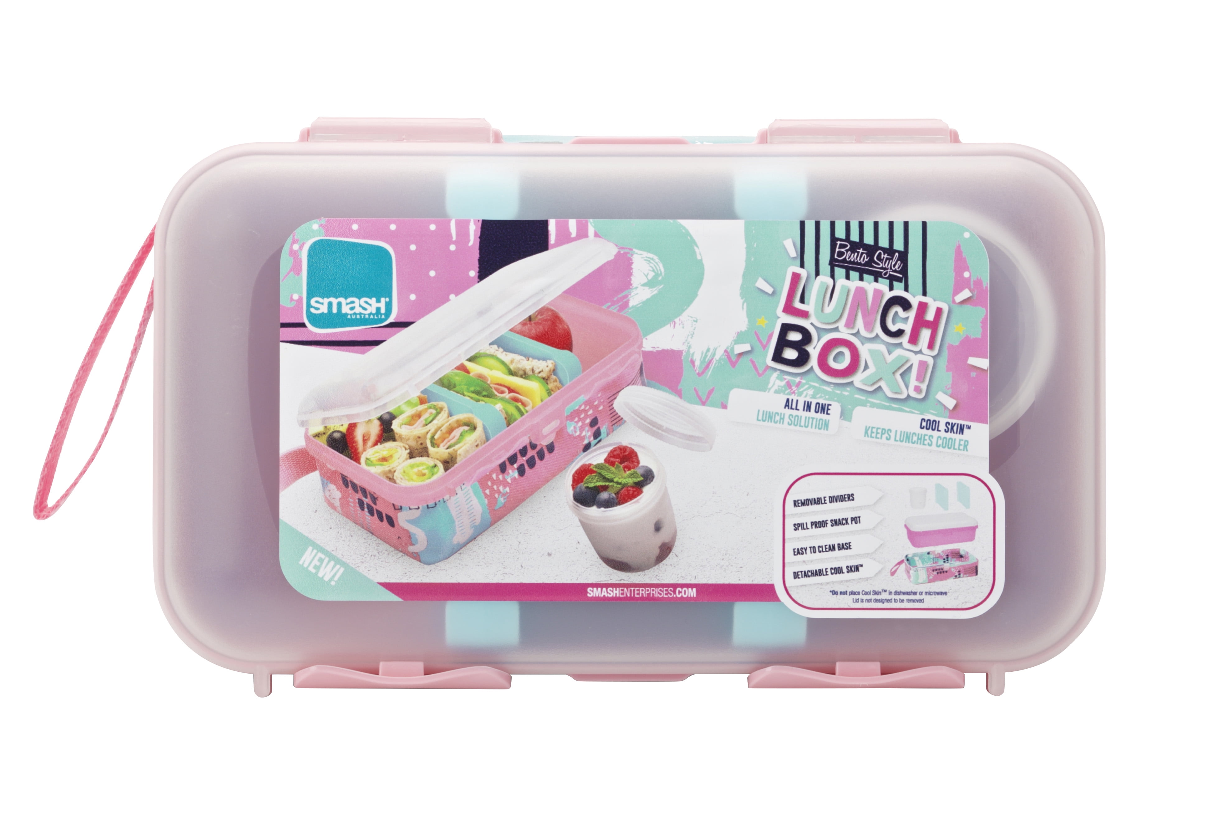 SMASH Bento Switch Up Lunch Box with Bottle, Leakproof with Adjustable  Dividers and 16.9 oz. Bottle at Tractor Supply Co.