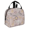 thumbnail image 2 of Easygdp Safari Animals Bolsa Térmica Premium - Tela Oxford Impermeable, Gran Capacidad, Bolsillo Frontal, Unisex para Trabajo, Escuela, Actividades al Aire Libre y Picnics, 2 of 8