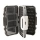 thumbnail image 1 of Caja De Señuelos De Pesca Caja de cebo de pesca de 4 lados caja de pesca multifuncional herramienta de pesca (negro grande) Ehuebsd Para Estrenar, 1 of 9