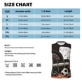 thumbnail image 5 of Lsque Casino And Sports Print Men's Cotton Blend Sleeveless Muscle Shirts (S-3XL)- Moisture Wicking, Odor Protection, UPF 30+,Small, 5 of 8