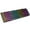Black, variant on Ergonomic Full Size Keyboards Including RGBs Backlit Mechanical Feel and Floating Key Design for Enhances Comfort