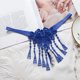 thumbnail image 2 of Gibobby Bragas elásticas para mujer Bragas mujer Bragas encaje Bragas recortadas Bragas suaves mujer Bragas boxeador cintura media （Azul， A), 2 of 3