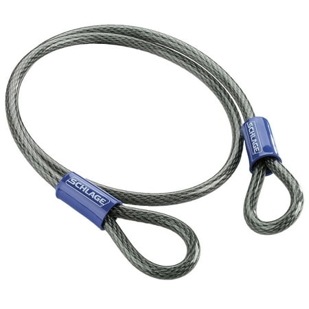 Schlage Flexible 3 8 Steel Looped Security Cable