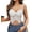 White, variant on Women Lace Bralettes Camisole Lingerie Bra Adjustable Strap Crop Top Black