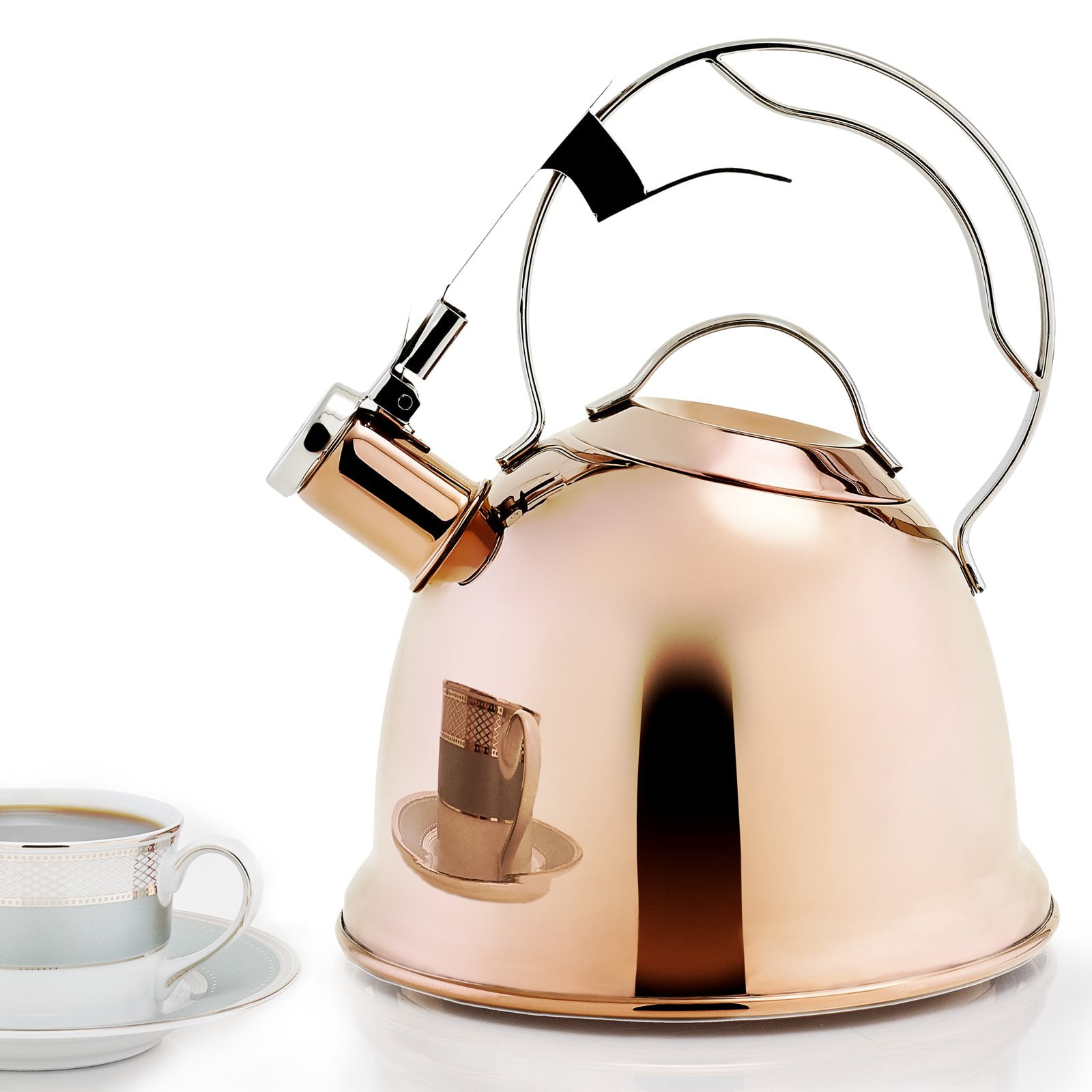 Old Dutch International DuraCopper Oberon Tea Kettle - Thumbnail 2