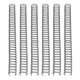 thumbnail image 1 of Cable De Unión Metal De Doble Bucle De Bucle Espinas De Unión 12.7 Mm 34 Bucle 3:1 Pitch Con 100 Láminas Capacidad Para Documentos A4 Presentaciones De Informes, 1 of 7