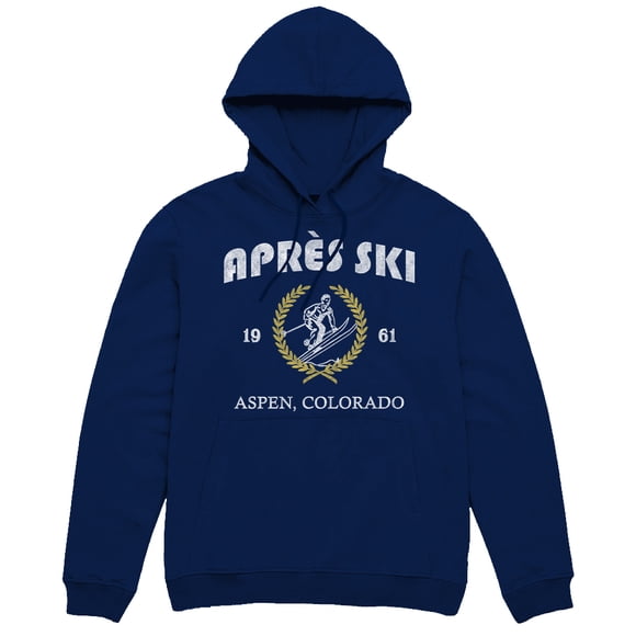 Americana Collection Apres Ski 1961 Navy 2X-Large Hoodie