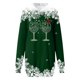 thumbnail image 3 of WILLBEST Vestido Largo Casual Con Estampado Navideño, Sudadera Larga Para Mujer, Top Informal Y Cómodo Para Las Fiestas, 2025 Elegante Y Acogedor Para La Temporada De Invierno., 3 of 3