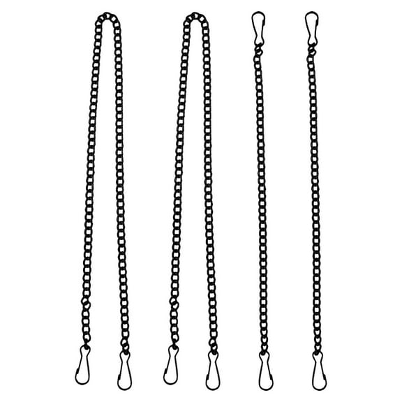 HEANUJJ Set of 6 Decorative Hanging Chains for Bird Feeders, Outdoor Chains with Simple Design for Easy Use and Installation