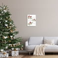 thumbnail image 3 of Stupell Industries Peace Love Joy Cardinals Holiday Painting Gray Framed Art Print Wall Art, 16 x 20, 3 of 9
