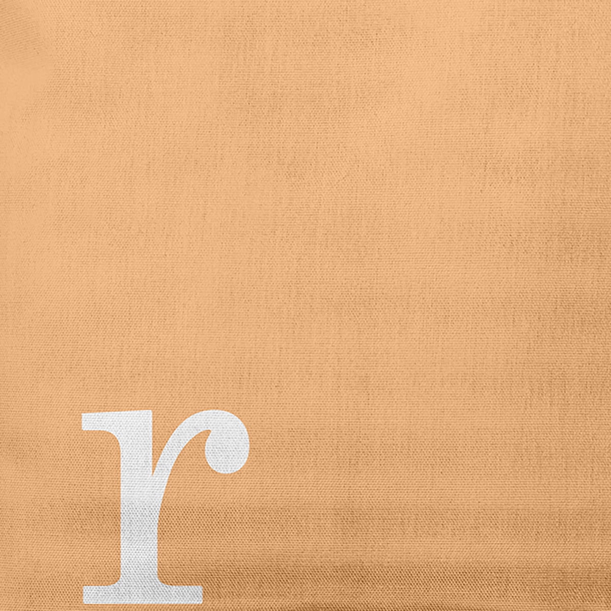 Simply Daisy 26" x 26" Modern Monogram Decorative Throw Pillow, Pale Gold