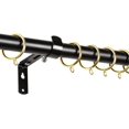 thumbnail image 5 of HWZWT 60" Rod Gold 49" Eyelet UrbanMingle Metal Curtain Rings, 5 of 5