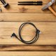 thumbnail image 4 of unbranded Cable Negro 5 Pin Din Con Ángulo De 90 Para Extensión Y Conexión En Espacios Reducidos, 4 of 8