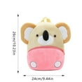 thumbnail image 2 of Kids School Bag Soft Plush Backpack Cartoon Backpack Mini Travel Bag For Girls Boys Cute Animal Backpack Store Bag Organizer Closer Organization Linen Closet Organization And Storage Short Storage, 2 of 5