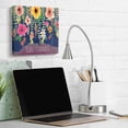 thumbnail image 3 of The Stupell Home Decor Plant Kindness Colorful Falling Floral Arrangement in Pink Orange Yellow, 3 of 5