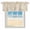 Beige, variant on Vintage Turquoise Starfish Kitchen Valances for Windows 60x18 Inch Kitchen Curtains Valances Rod Pocket Summer Coastal Beach Marine Bathroom Window Valances for Window Treatment Decor