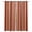 Burnt Sienna, variant on Yellow Striped Blackout Curtains Light Blocking Print Window Curtains, Geometric Modern Vertical Lines Abstract Thermal Insulated Window Drapes for Living Room Kitchen Cafe (2 Panels, 55"W x 39"L)