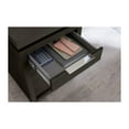 thumbnail image 2 of Crafters and Weavers Oxford Single Pedestal Desk in Basalt in Grey, 2 of 5