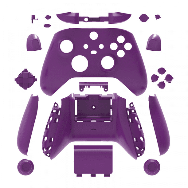 Kit de sustitución de carcasa electrochapada para mando Xbox Series X/S: mejora tu mando de videojuegos con un elegante cambio de imagen