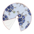 thumbnail image 3 of Kll Turtle With Blue Stones Christmas Tree Skirt 30",Party Decorations Farmhouse For Christmas Decorations Holiday Party, 3 of 8