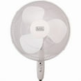 thumbnail image 6 of BLACK+DECKER 16" Stand Fan with Remote, Oscillation, White, 6 of 9