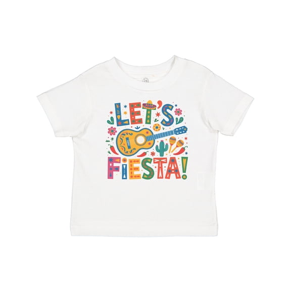Inktastic Let's Fiesta Sombrero Guitar Boys or Girls Baby T-Shirt