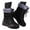 Black, variant on Women's Mid Calf Winter Boots Outdoor Booties With Thick Comfortable Platform Heel Casual Shoes For Cold Weather
