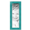 thumbnail image 2 of ArtToFrames 6" x 19" Turquoise Picture Frame, 6x19 inch Blue Wood Poster Frame (WOM-4588), 2 Pack, 2 of 7