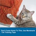 thumbnail image 4 of Anti-scratch Tape for Cats Anti-cat Tape Scratch Sofa Protector Stickers Cat Scratch Post for Doors Stairs Car Seats, 4 of 9