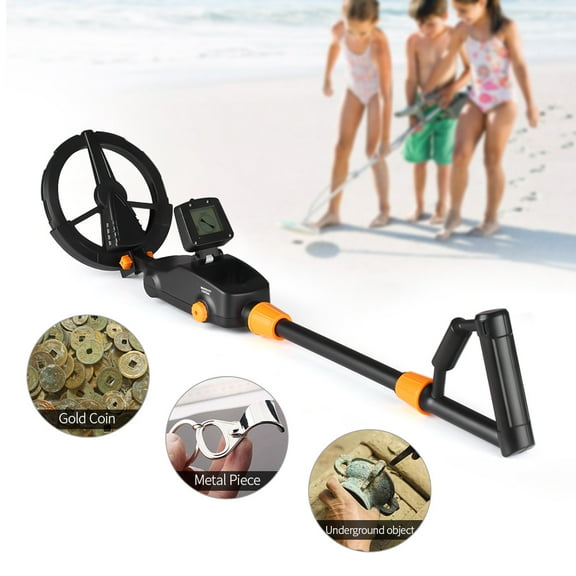 KKmoon Children Lightweight Handheld Metal Detector Gold Digger Treasure Hunter Tracker Seeker with Waterproof Search Coil for Kids