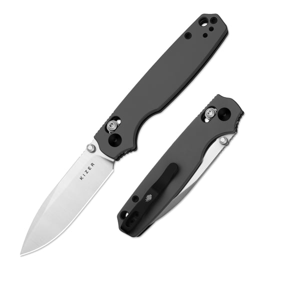 Kizer Pokiman CD EDC Folding Pocket Knife AEB-L Blade Aluminum Handle V3789A2