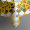 thumbnail image 4 of Rectangle Boho Style Waterproof Tablecloth 60×102 Inch, Bohemian Colorful Floral Reusable Indoor/Outdoor Durable Table Cover for Party Kitchen Dinner Room Decor, 4 of 6